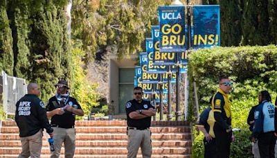 'A really scary feeling': Private security firm accused of using force against UCLA protesters