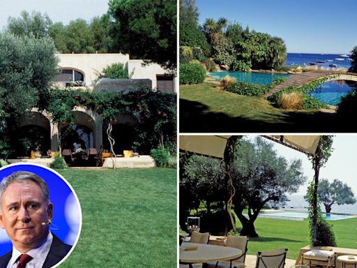Hedge fund titan Ken Griffin adds $90M St. Tropez estate to his global property portfolio