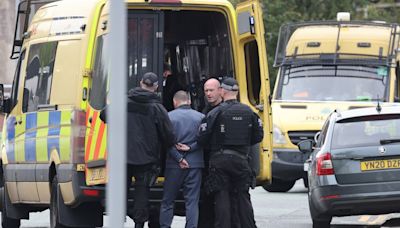 Man arrested after nine hour stand off with police in flats