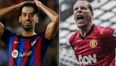 Rio Ferdinand desvela la burla "boom, boom" que sufrió de Busquets: "Nunca me sentí tan avergonzado"