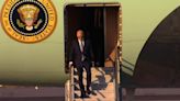 President Biden arrives in Bay Area to attend campaign receptions