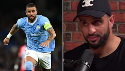 Kyle Walker had no hesitation when naming his toughest two opponents in football