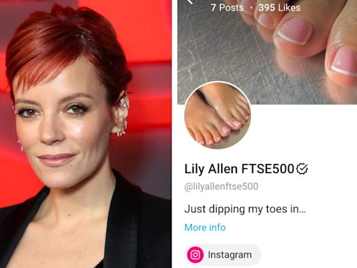 Lily Allen is selling feet pictures on OnlyFans for £8 a month