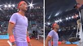 Rafael Nadal rages at umpire and demands supervisor at Madrid Open