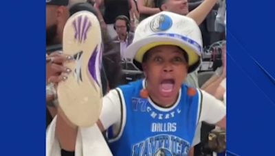 Mavericks super fan gets special gift from Kyrie Irving after Game 6 win