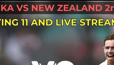 Sri Lanka vs New Zealand 2nd Test playing 11, live timings, streaming