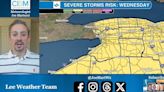 Severe weather threatens WNY Wednesday as heat records fall