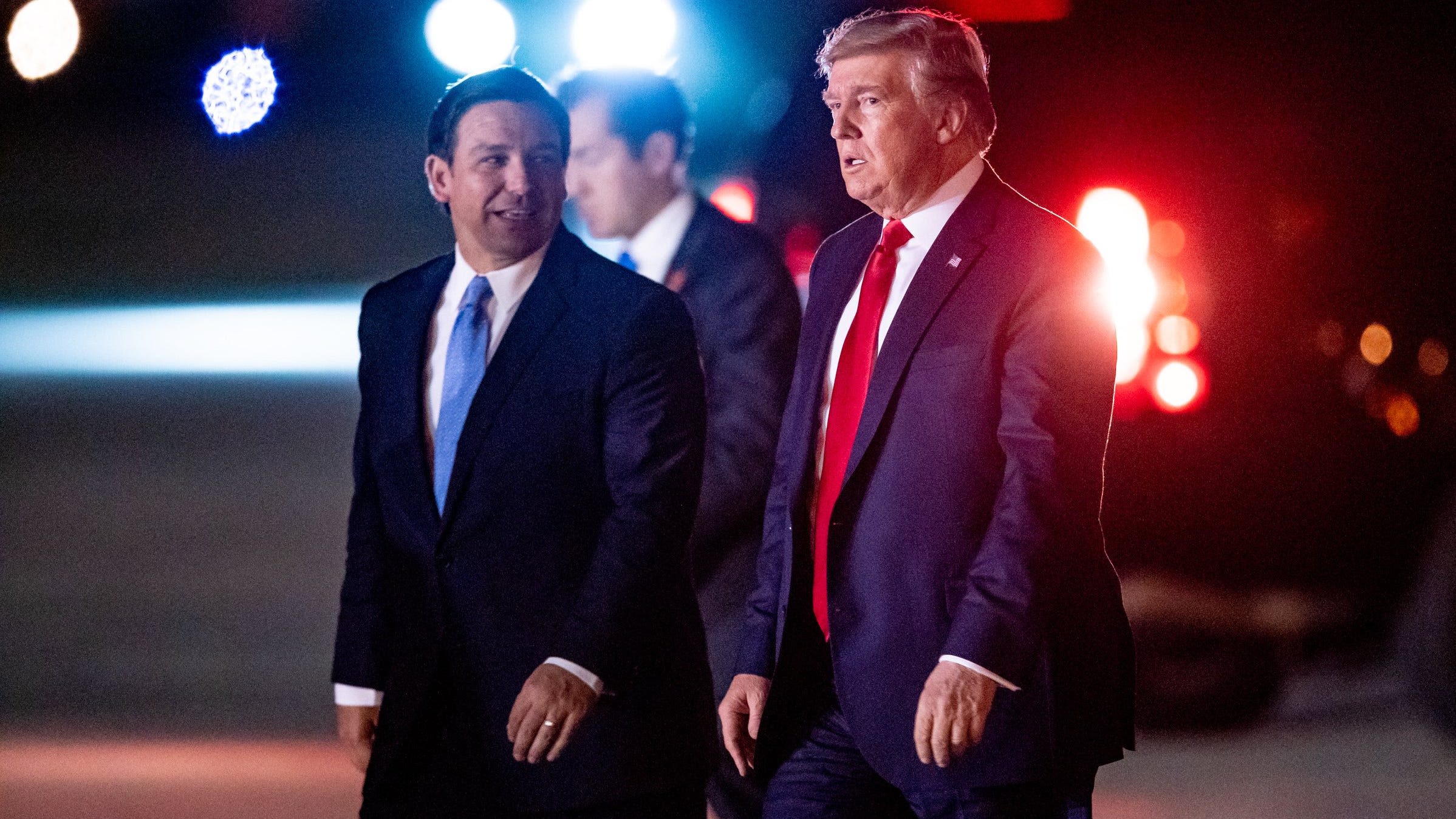 Will Ron DeSantis help Donald Trump's 2024 campaign? The Republicans met privately in Florida