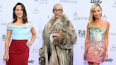 Doja Cat Layers Lingerie With Fur Coat, Sarah Michelle Gellar Shimmers in Oscar de la Renta and More Stars at Fashion Los...
