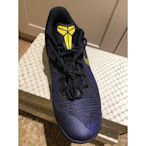 現貨 全新限量絕版Kobe球鞋 Mamba Rage 湖人紫金客場配色附Kobe原廠簽名鞋盒