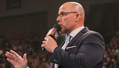 WWE Raw GM Adam Pearce Makes Two Matches While Walking Dog - Wrestling Inc.