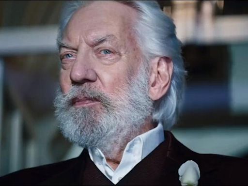 Donald Sutherland hoped The Hunger Games would catalyse young people to make real change