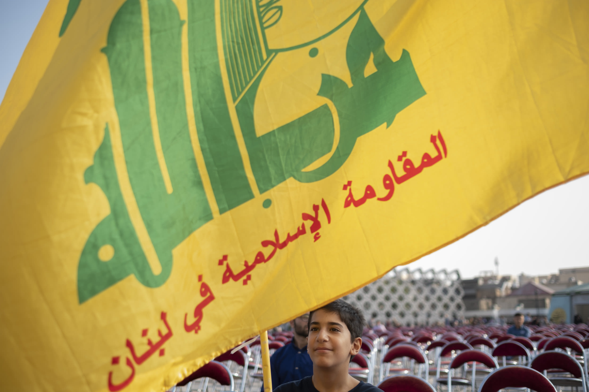 Hezbollah flag at US college protest sparks fury