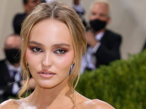 Lily-Rose Depp Is Giving Sexy Clown Wearing No Pants and These Tights