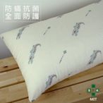 枕頭/枕心【防螨抗菌壓縮枕】綠色經濟款 絲薇諾
