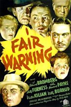 Fair Warning (1937 film) - Alchetron, the free social encyclopedia