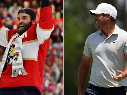 'F— you, Brooks Koepka!': Explaining playful traffic cone feud between Panthers star Aaron Ekblad and LIV golfer | Sporting News Canada