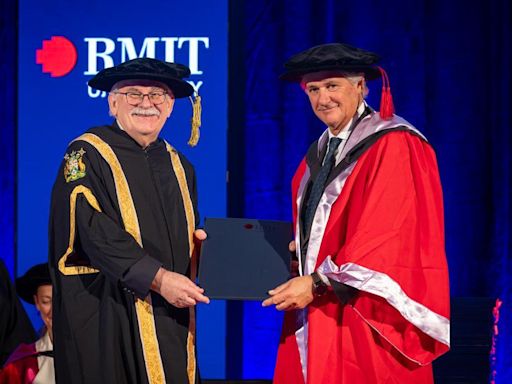 José Manuel Entrecanales, investido Doctor Honoris Causa por la RMIT University