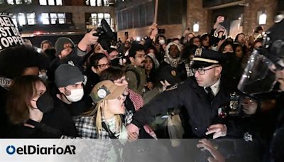 Decenas de detenidos en las universidades de Yale y Nueva York durante las protestas estudiantiles propalestinas