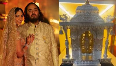 Inside Anant Ambani and Radhika Merchant’s Lavish Wedding Invite: Silver Temple, Golden Idols & More – Watch Now