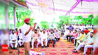 Congress Candidate Amrinder Singh Raja Warring Promises Welfare, Loan Waiver, Guaranteed MSP for Farmers | Ludhiana News...