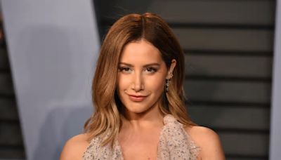 Ashley Tisdale Just Embraced a Popular Lighting Trend While Styling her Nightstand