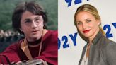Tom Felton says 'Harry Potter' costar Daniel Radcliffe used a photo of Cameron Diaz to know where to look while filming the flying broomsticks scenes