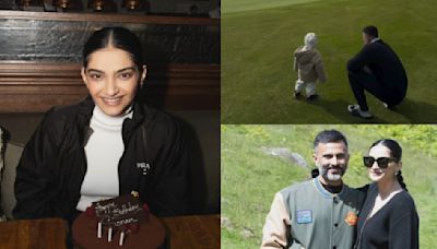 WATCH: Sonam Kapoor drops glimpses of Scottish birthday celebration ft Anand Ahuja, Vayu and family; calls herself 'lucky girl'