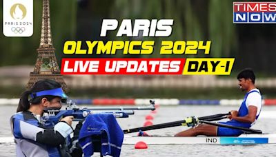India at Paris Olympics 2024 Day 1 Live Score Updates: Manu Bhaker Jumps To Second, Tennis Match Delayed On July 27
