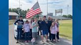 Randolph County high school student walks with class to honor fallen Charlotte police officer