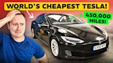 This Cheap Used Tesla Model S With 450,000 Miles Seems Remarkably Good