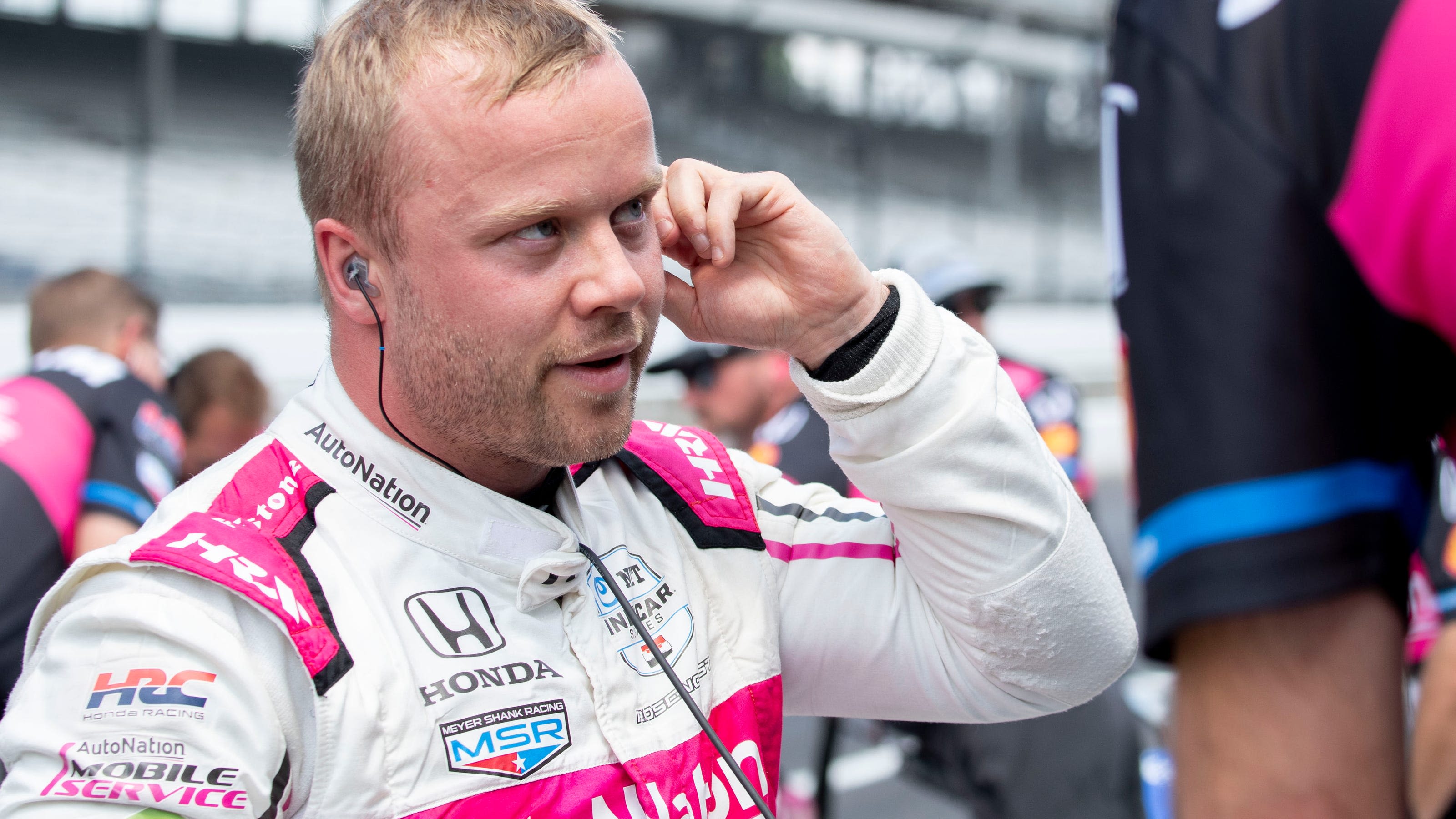 Felix Rosenqvist out of Indy 500 after third Honda engine faces mechanical issues