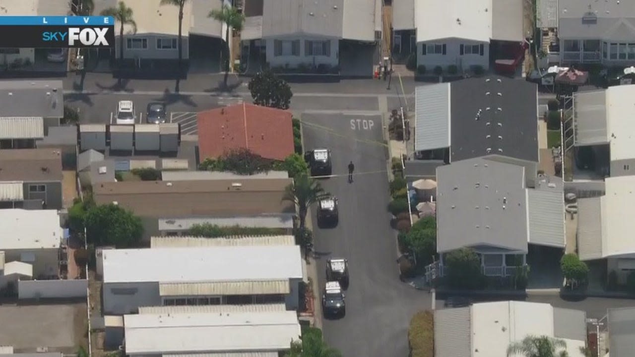 San Juan Capistrano shooting: Man allegedly kills his elderly parents, dog inside their mobile home