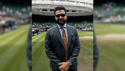 'Style Icon' Rohit Sharma Steals The Show At Wimbledon 2024. See Pics | Cricket News