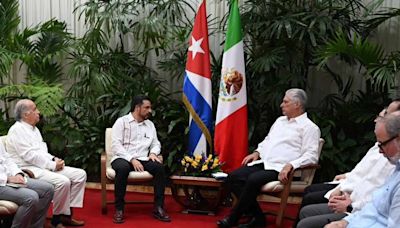 Zoé Robledo y Miguel Díaz-Canel planean aumentar cooperación entre el IMSS y Cuba