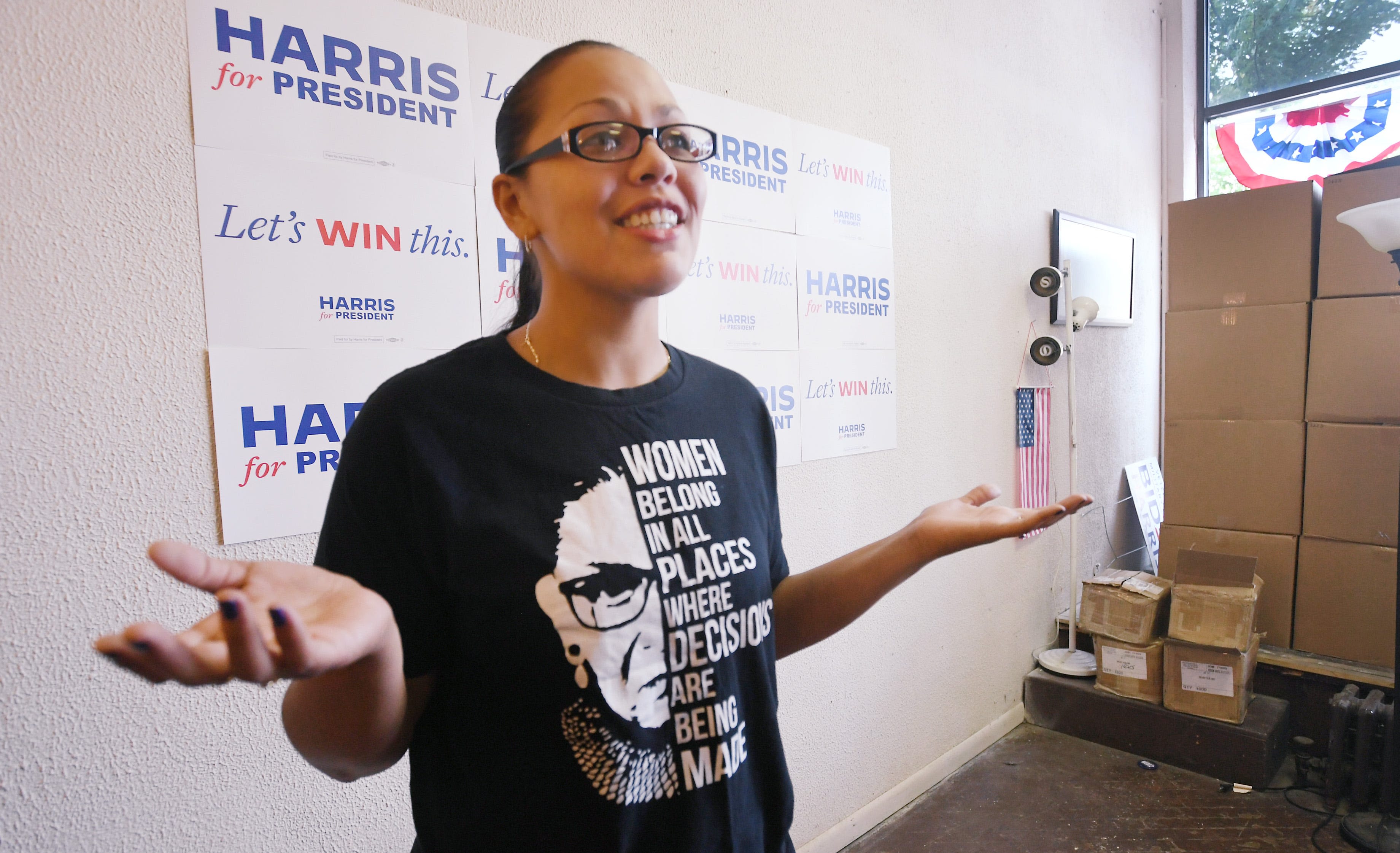 Women of color celebrate Kamala Harris in rise to top of ticket