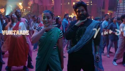 'Sooseki' out. Allu Arjun-Rashmika's chemistry in 'Pushpa 2' song is wholesome