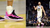 Stephen Curry Makes Big Splash in Pink Curry 11 GD Sneakers at Warriors-Knicks Game