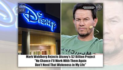 Mark Wahlberg Turned Down $2B Disney Project, Citing 'Wokeness'?