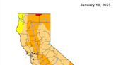 Series of drenching California storms put dent in drought