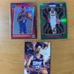 三張 銀亮 Brandon Boston Jr Prizm RC 新人 NBA 球員卡 特卡 快艇