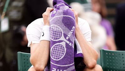 Jannik Sinner hit by illness in five-set defeat to Daniil Medvedev at Wimbledon