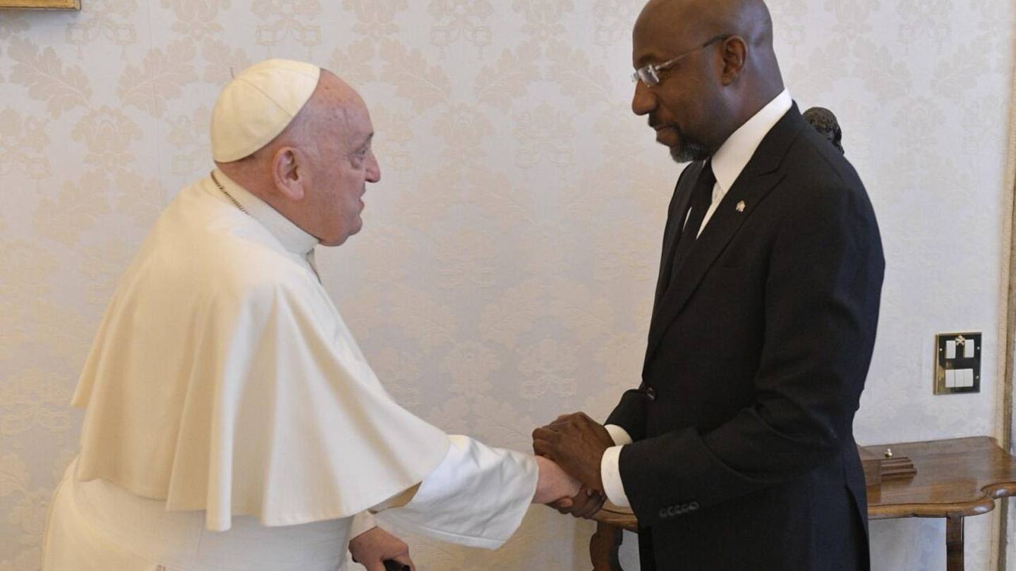 Georgia Senator meets with Pope Francis during visit to Rome