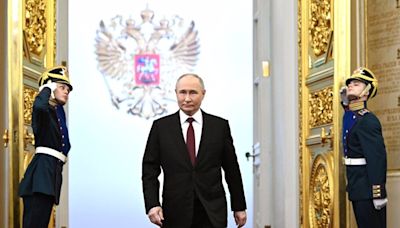 Putin, investido presidente para un quinto mandato