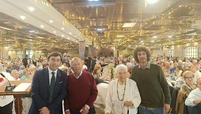 Llanera homenajea a sus mayores en la comida de San Isidro