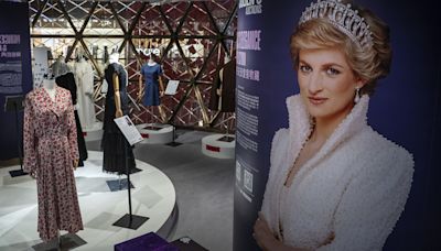 Dresses, shoes worn by Princess Diana to be auctioned Wednesday in Beverly Hills