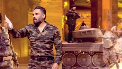 Watch: Suniel Shetty recreates his iconic 'Border' climax scene on 'Dance Deewane'