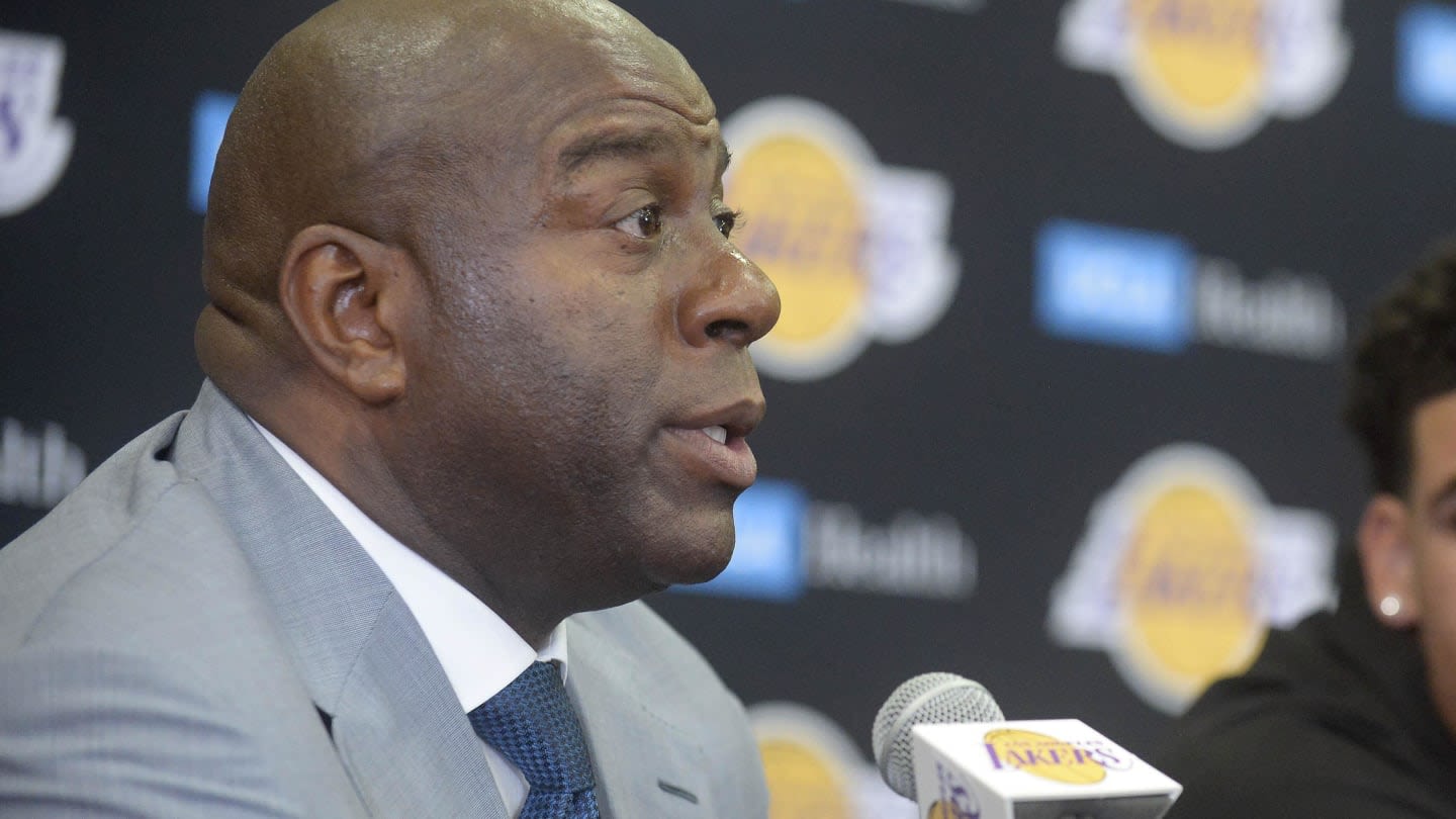 Lakers Legend Magic Johnson Reacts To Dalton Knecht News