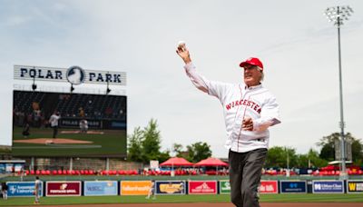 'Not bad, huh?': Red Sox Hall of Famer relishes chance to toss ceremonial first pitch at Polar