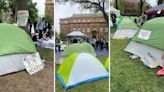 First full day of Rutgers University protests